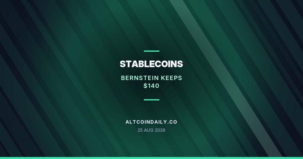 Bernstein Keeps $140 Circle Target, but Outlets Split on Size of USDC Rebound