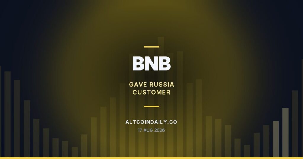 Binance Gave Russia Customer Data Used to Charge Ukraine Donor With Terrorism Financing