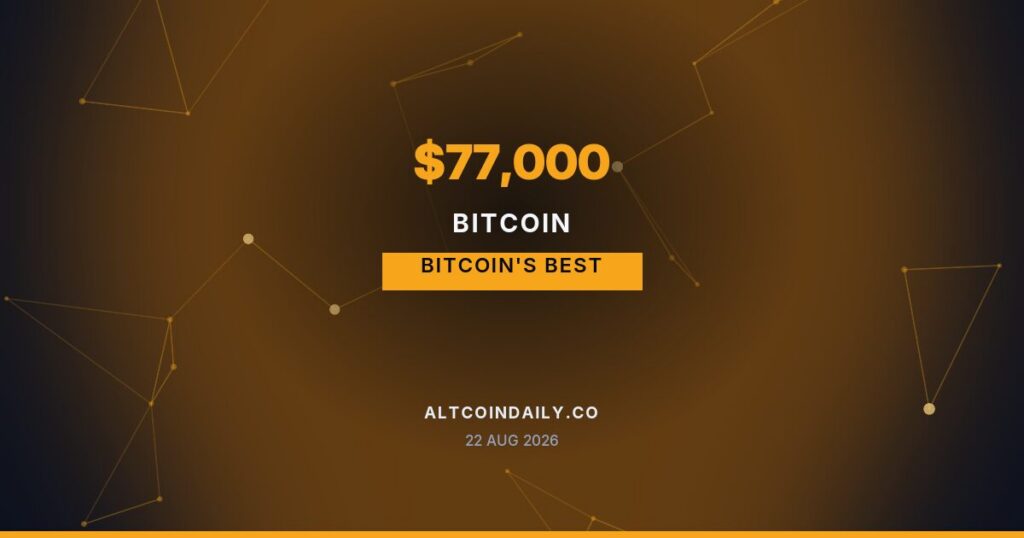 Bitcoin’s Best Week Since 2023: Outlets Disagree on Whether It Hit $77,000 or $79,000