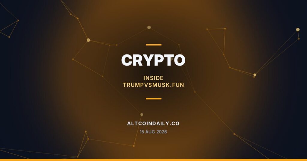 Inside TrumpVsMusk.fun: The Blockchain War Game Where Every Trade Fires a Shot